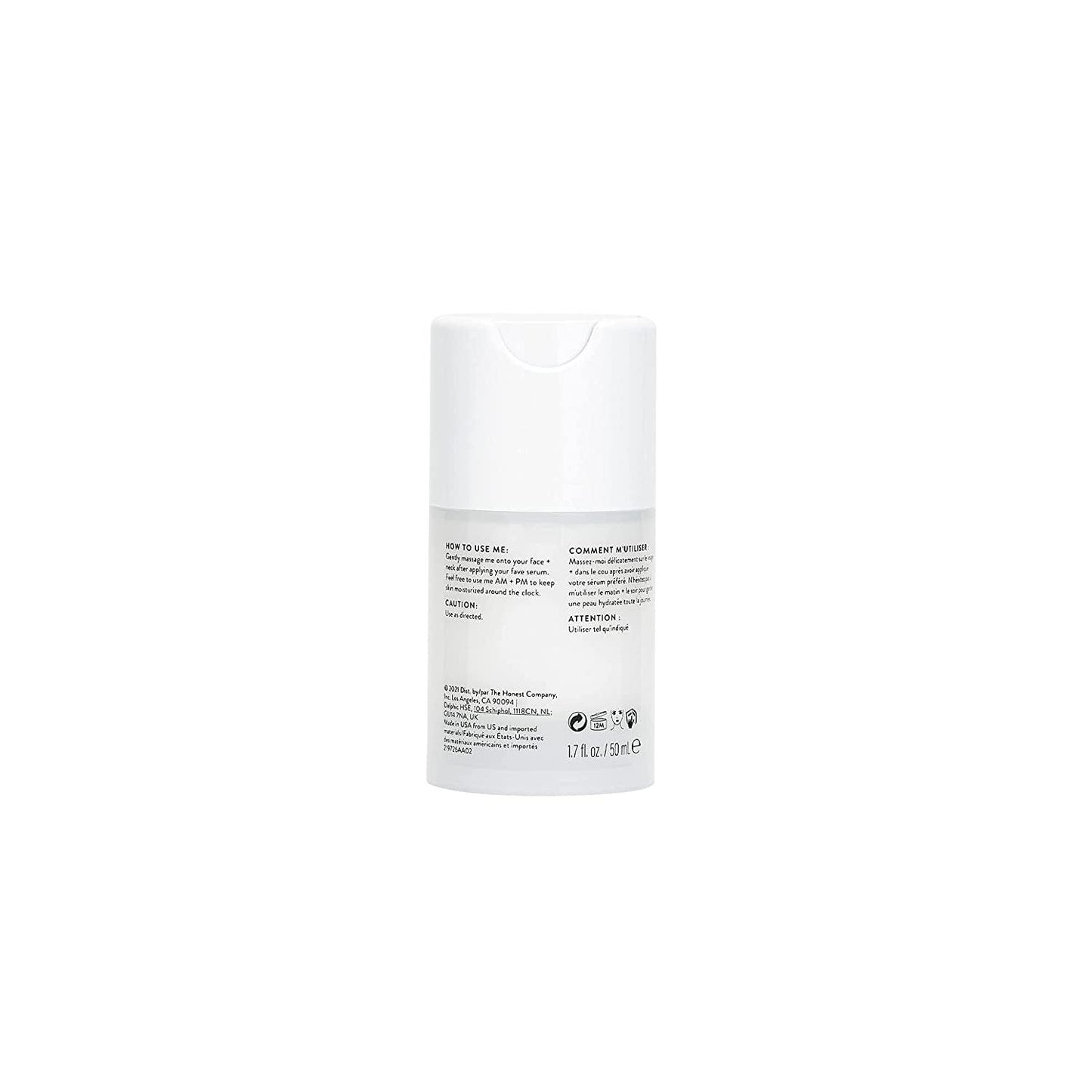 the Daily Calm Lightweight Moisturizer for Sensitive Skin | Hyaluronic Acid + Calming Phyto-Blend | EWG Verified, Vegan + Cruelty Free | 1.7 Fl Oz - Jazz Beauty