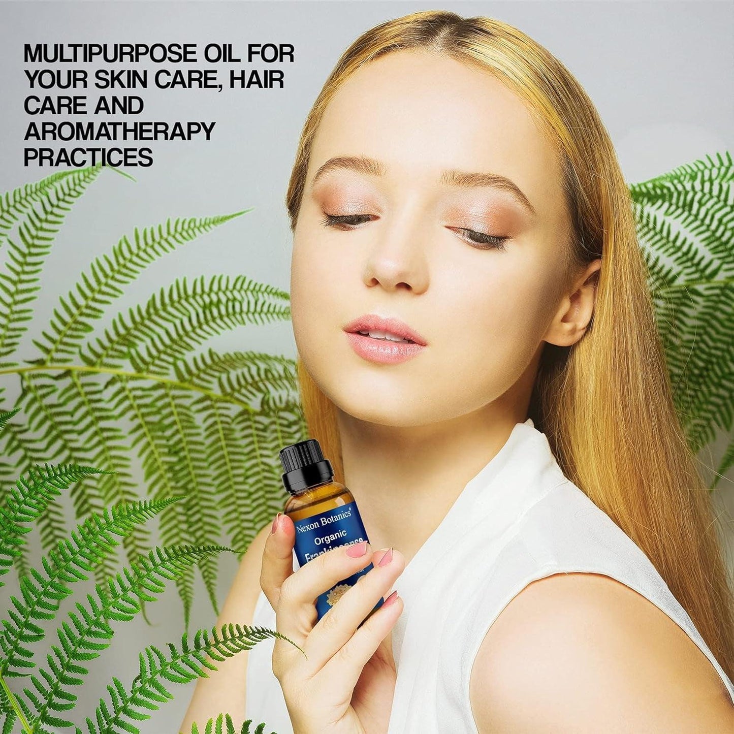 "Pure and Natural Organic Frankincense Essential Oil - Therapeutic Grade for Aromatherapy, Diffuser, and Skin & Hair Care - 30Ml" - Jazz Beauty
