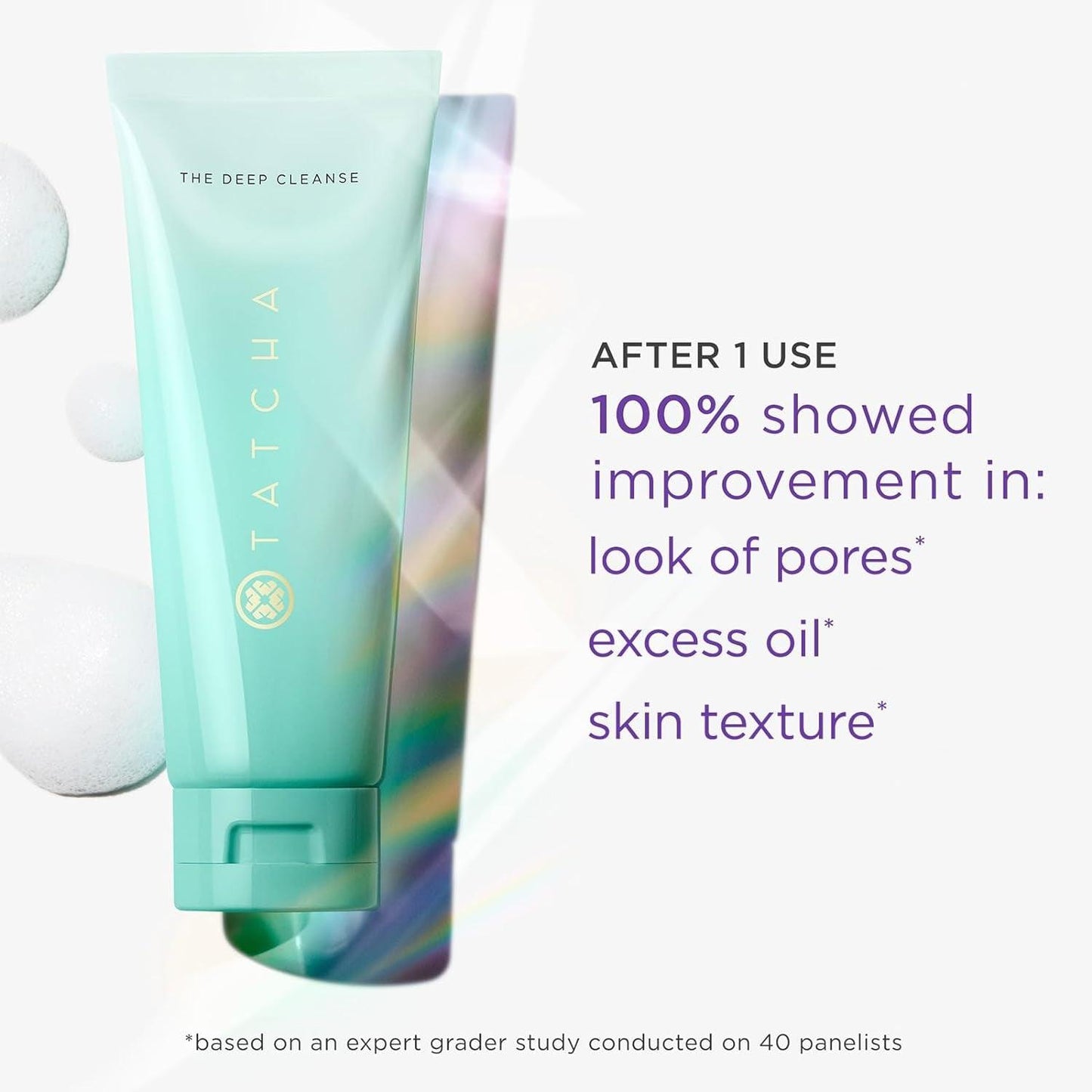 TATCHA the Deep Cleanse | Deep, Gentle Exfoliating Cleanser, Lifts Dirt, Minimizes Excess Oil & Unclogs & Tightens Pores - Jazz Beauty