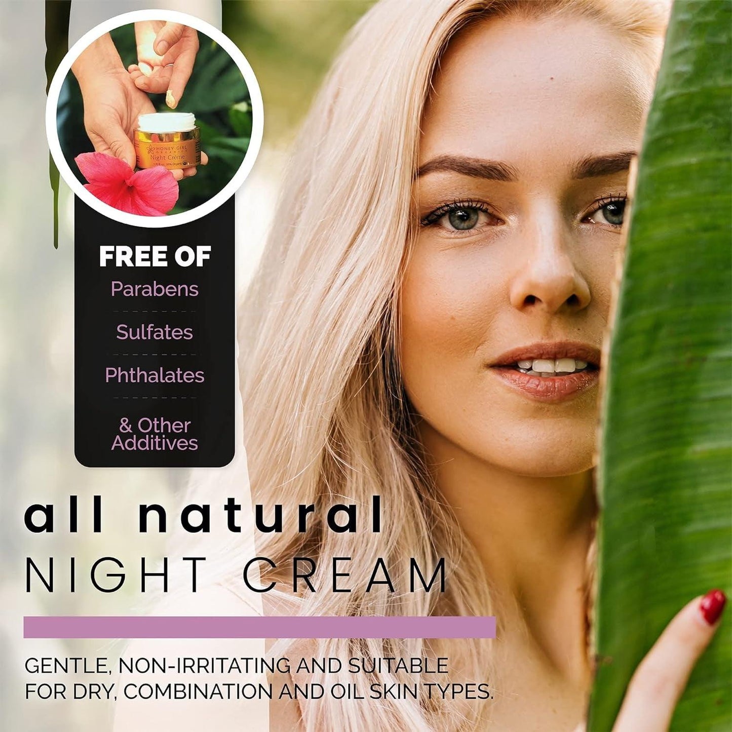 Night Creme, 1.75 Fluid Ounce - Jazz Beauty