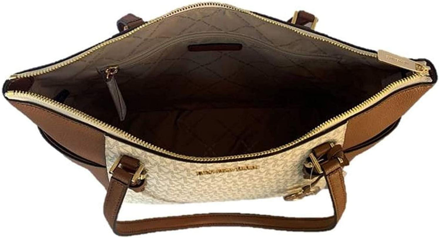 Charlotte Large Top Zip Tote - Jazz Beauty