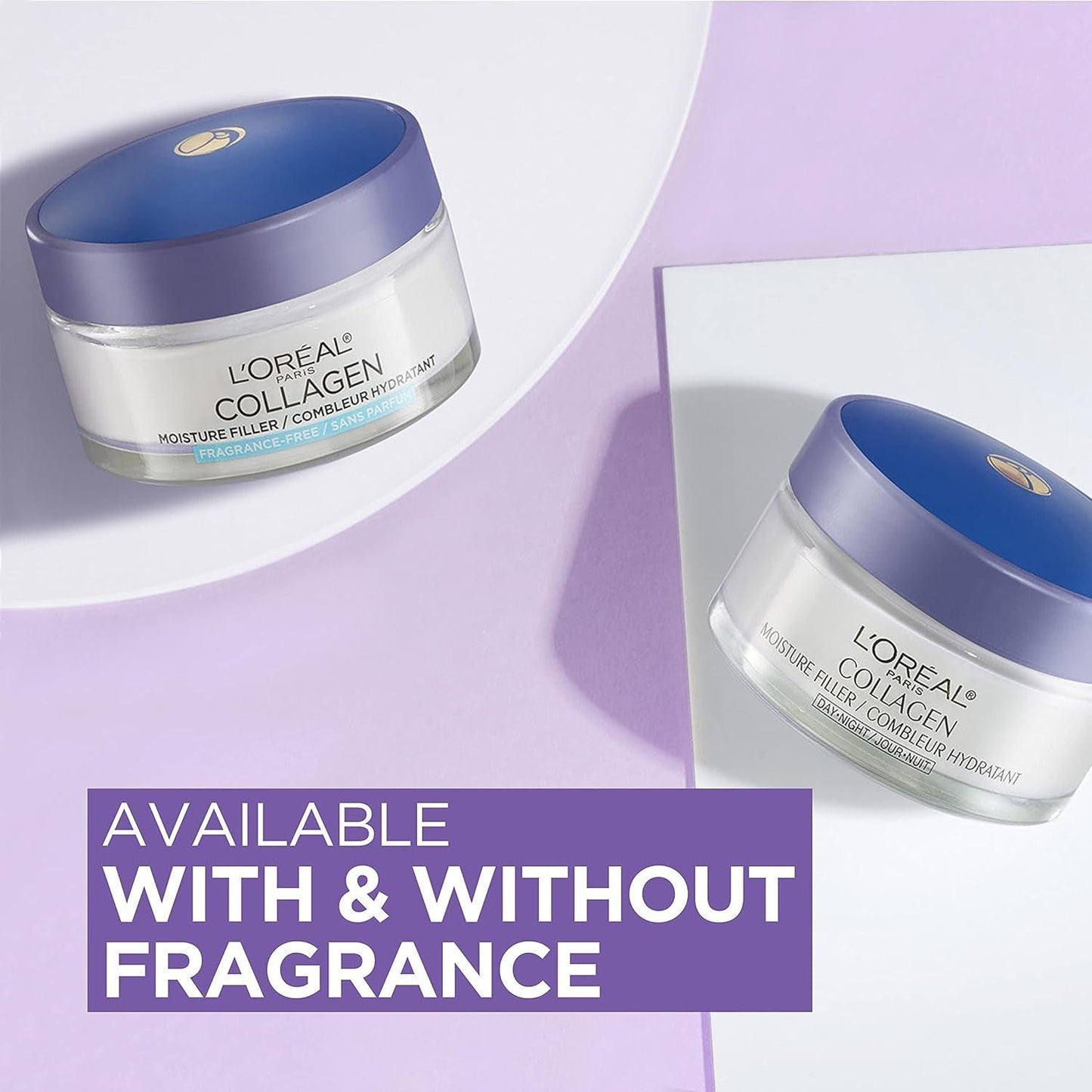 Collagen Daily Face Moisturizer, Reduce Wrinkles, Face Cream, Fragrance Free 1.7 Oz - Jazz Beauty