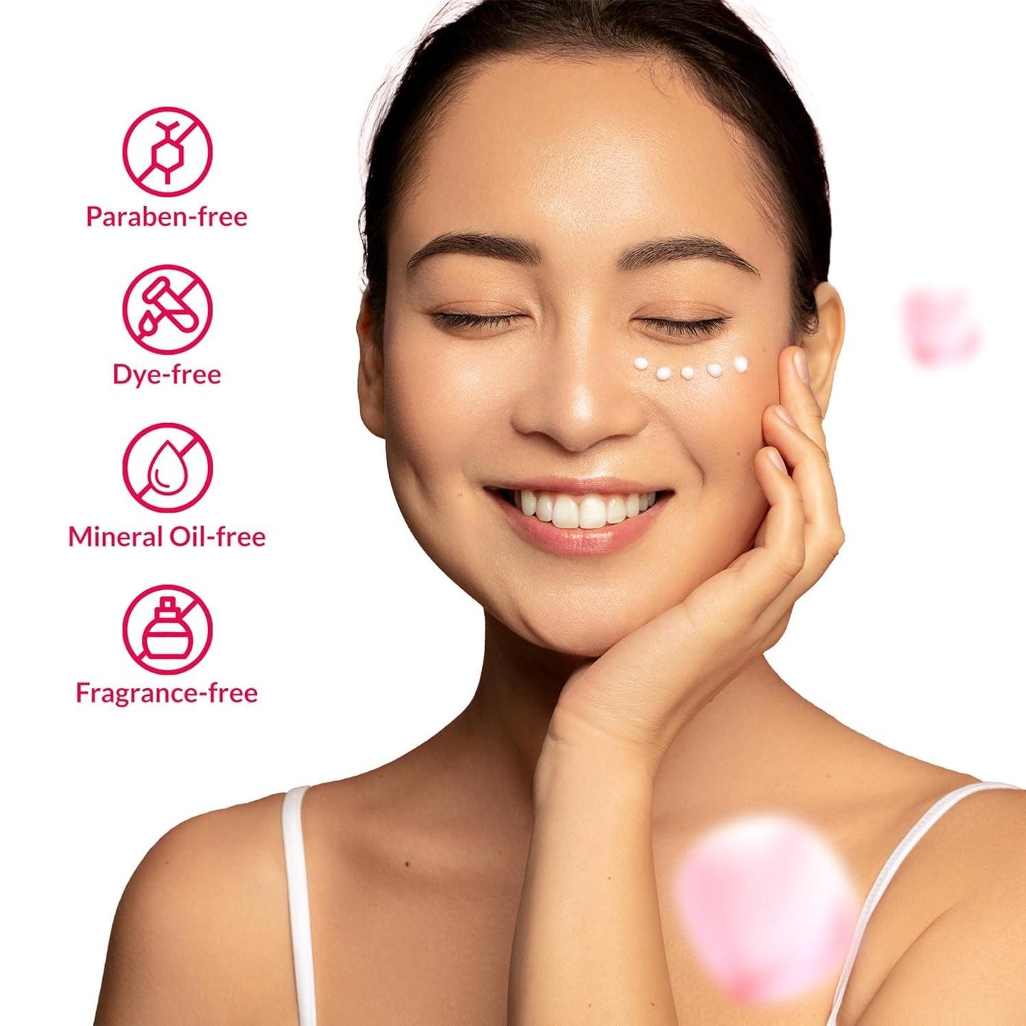 Age Correcting Eye Cream, Anti-Aging Super Hyaluronic Acid, Collagen & Caffeine Reduce Wrinkles, Dark Circles & under Eye Puffiness, Lift, Firm & Brighten Eyes, 0.5 Oz - Jazz Beauty