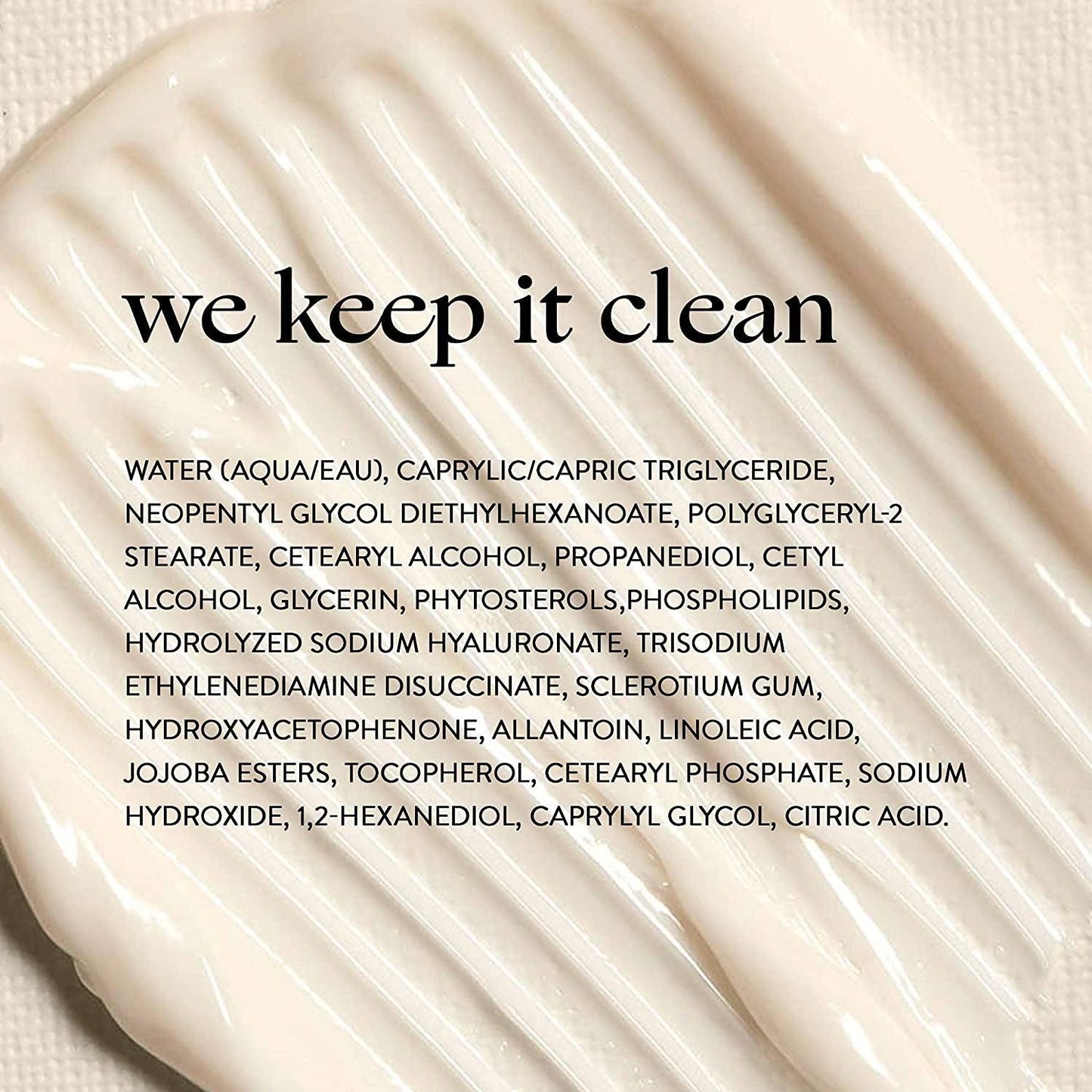 the Daily Calm Lightweight Moisturizer for Sensitive Skin | Hyaluronic Acid + Calming Phyto-Blend | EWG Verified, Vegan + Cruelty Free | 1.7 Fl Oz - Jazz Beauty