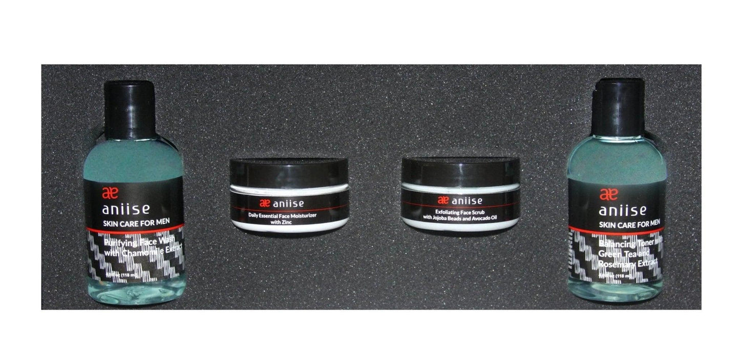 "Ultimate Men'S Grooming Kit: Essential Skincare Set for Radiant Skin" - Jazz Beauty
