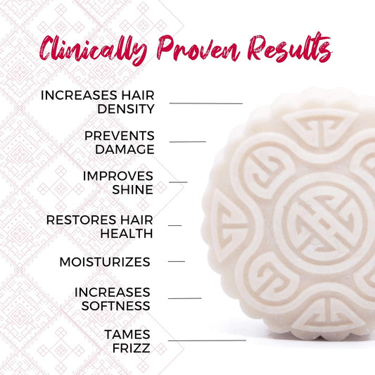 Hidden Waterfall Shampoo and Conditioner Bar Set Made with Rice Water - Handcrafted Sulfate Free Shampoo and Conditioner - Jazz Beauty