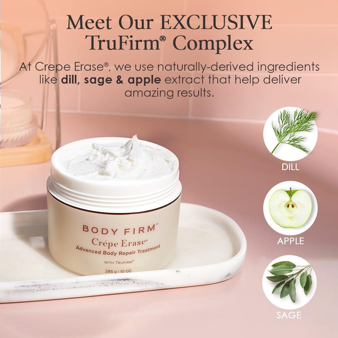 Advanced Body Repair Treatment, Anti-Aging Wrinkle Cream for Face and Body, Support Skins Natural Elastin & Collagen Production - 10Oz - Jazz Beauty