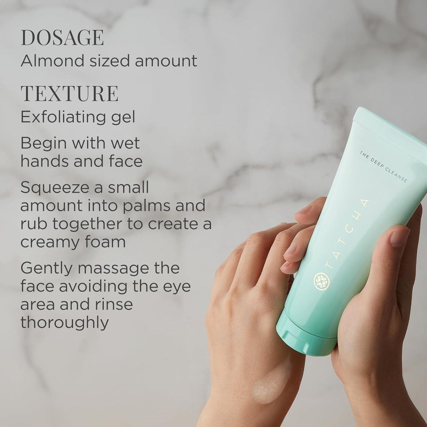 TATCHA the Deep Cleanse | Deep, Gentle Exfoliating Cleanser, Lifts Dirt, Minimizes Excess Oil & Unclogs & Tightens Pores - Jazz Beauty