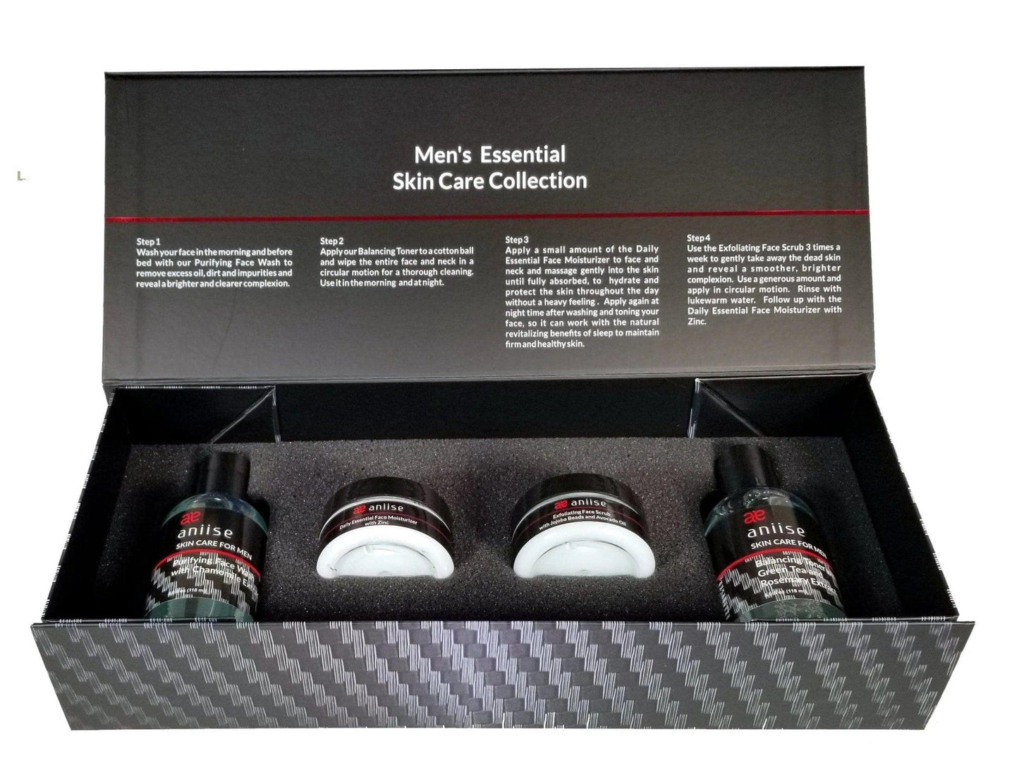 "Ultimate Men'S Grooming Kit: Essential Skincare Set for Radiant Skin" - Jazz Beauty