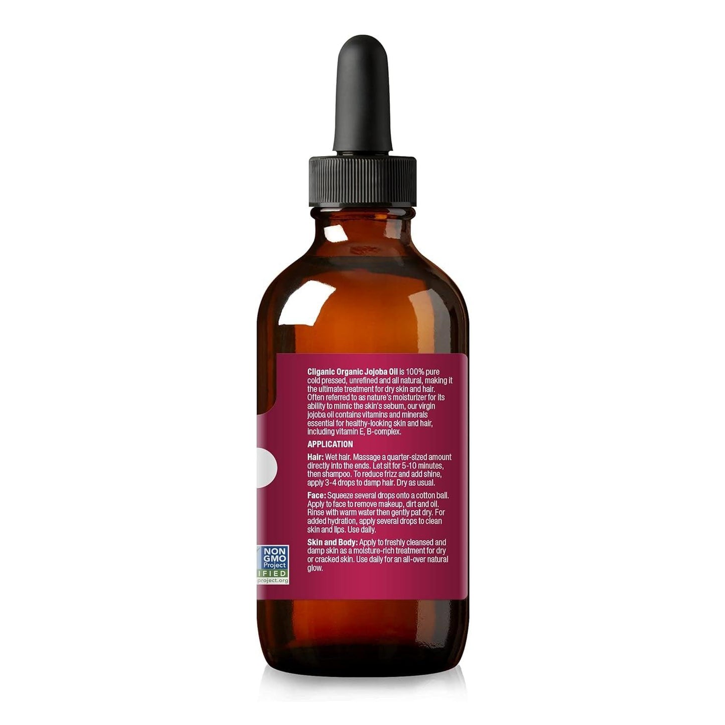 Organic Jojoba Oil, 100% Pure (4Oz) | Moisturizing Oil for Face, Hair, Skin & Nails | Natural Cold Pressed Hexane Free | Base Carrier Oil - Jazz Beauty