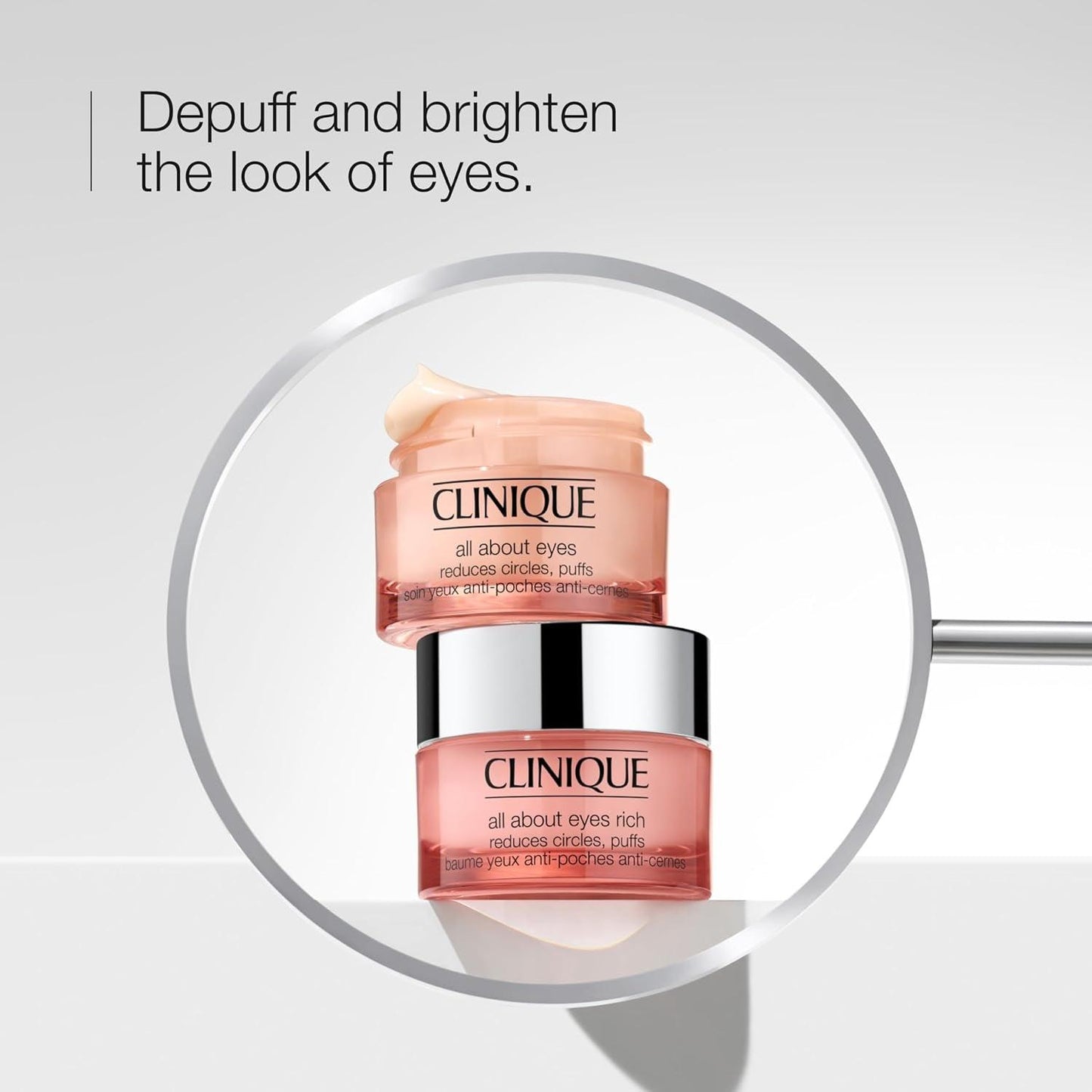 All about Eyes Lightweight Eye Cream with Vitamin C | Hydrating, Brightening, Depuffing + Dark Circle Reducing - Jazz Beauty
