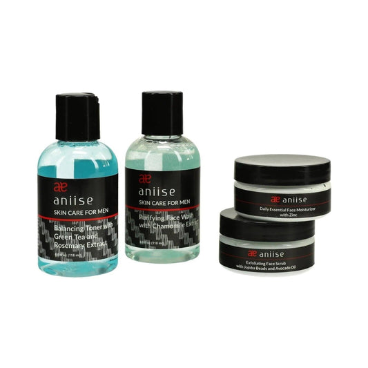 "Ultimate Men'S Grooming Kit: Essential Skincare Set for Radiant Skin" - Jazz Beauty
