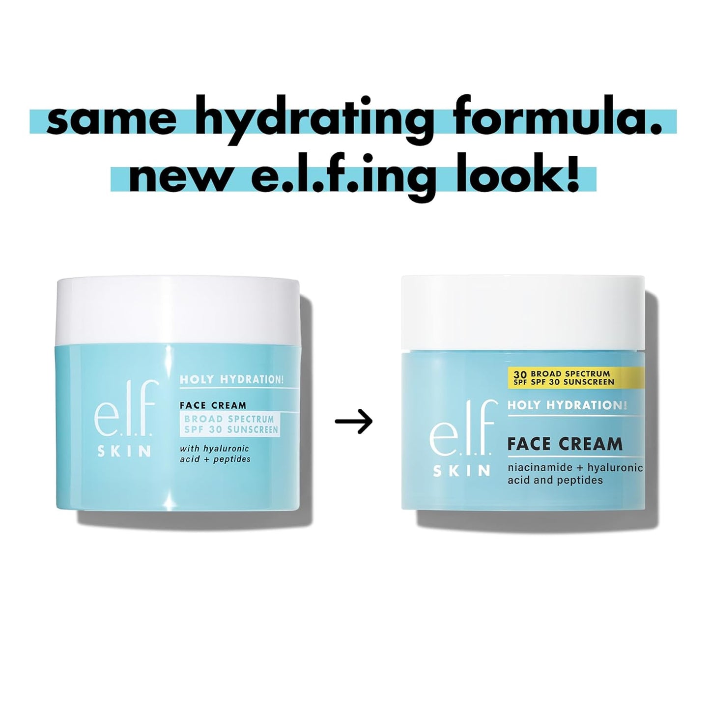 Holy Hydration! Face Cream, Broad Spectrum SPF 30 Sunscreen, Moisturizes & Softens Skin, Quick-Absorbing & Ultra-Hydrating,1.7 Ounce