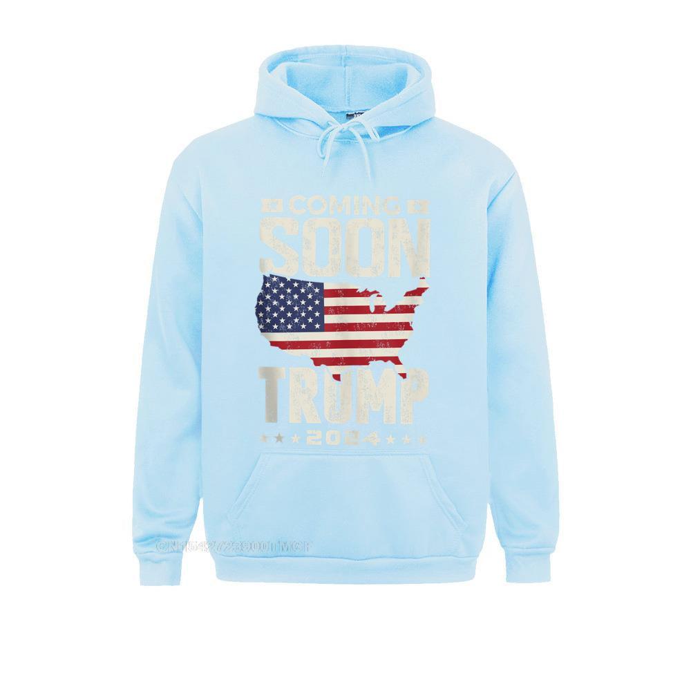 Funny Coming Soon Donald Trump 2024 Political Rally Men Custom April FOOL DAY Men Hoodies Clothes Cute Long Sleeve Sweatshirts - Jazz Beauty