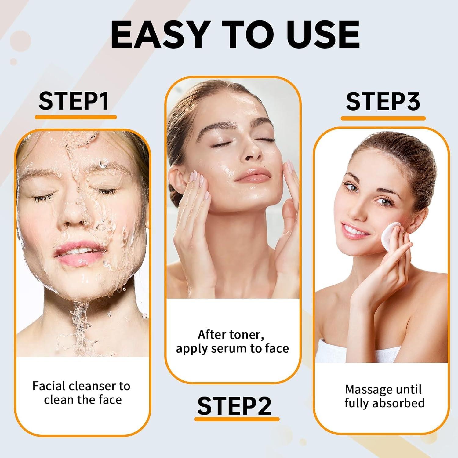 Hyaluronic Acid 2% + B5 Facial Serum, 30ML Hyaluronic Acid Serum for Face, 1 Floz Hyaluronic Acid Serum, Hyaluronic Acid and Vitamin B5, Moisturizing. - Jazz Beauty