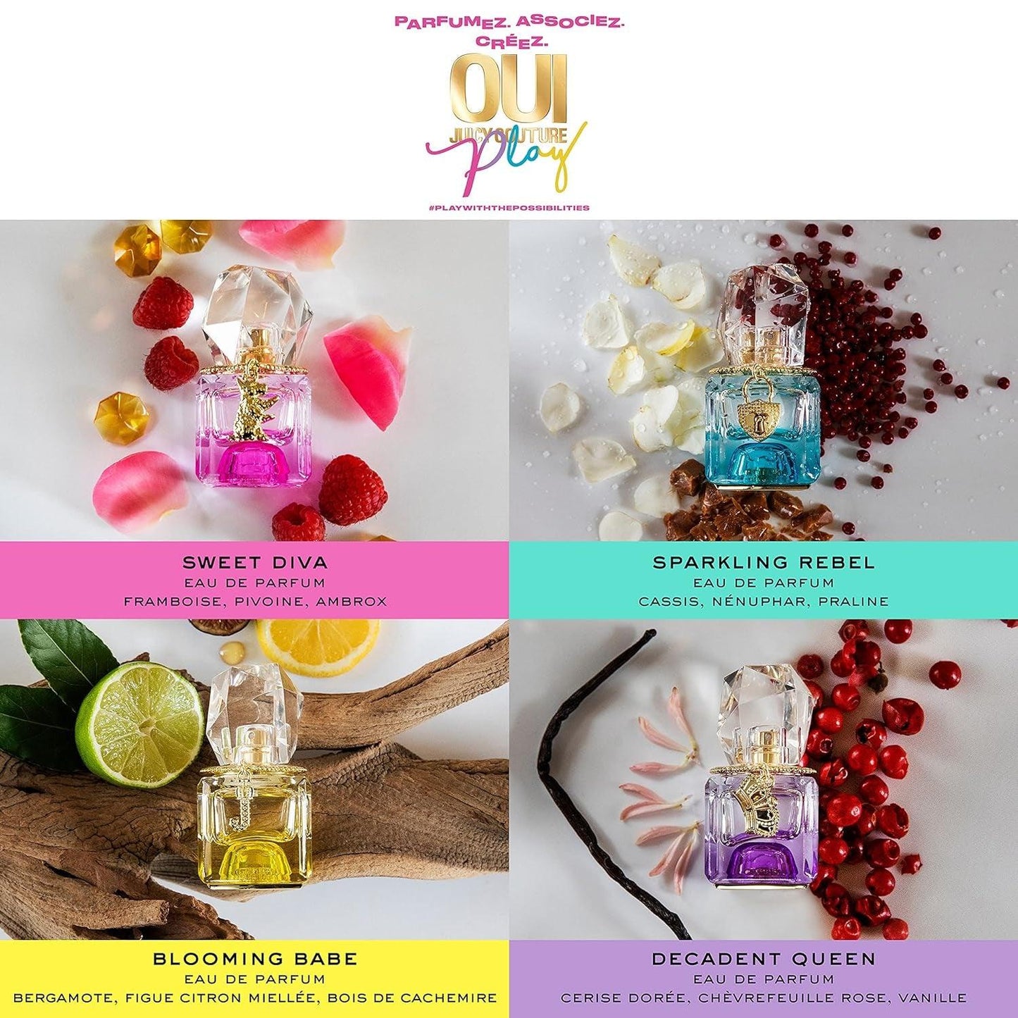 Oui Play, Eau De Parfum, Perfume for Women - Jazz Beauty