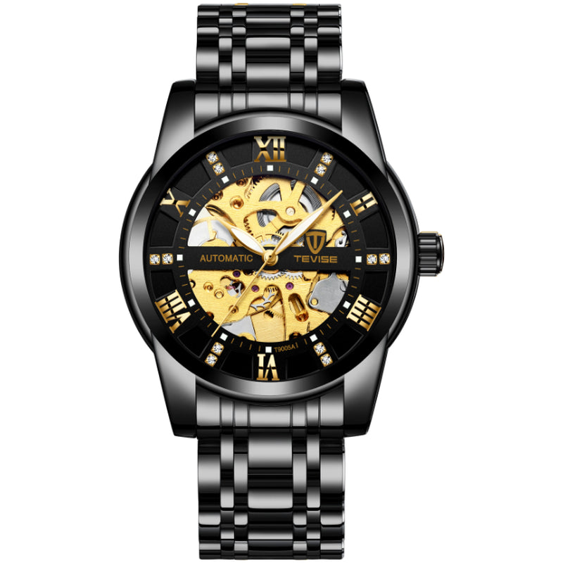 Men''S Fashion Watch Fashion Automatic Mechanical Watch Hollow Watch Watch Waterproof Men''S Watch - Jazz Beauty