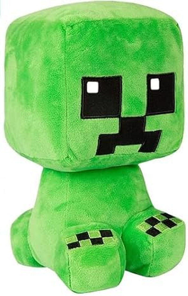 Crafter Creeper Plush Stuffed Toy, Green, 8.75" Tall