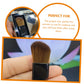 Travel Make up Brushes Set 2Pcs Makeup Blush Brush Angled Foundation Brush for Face