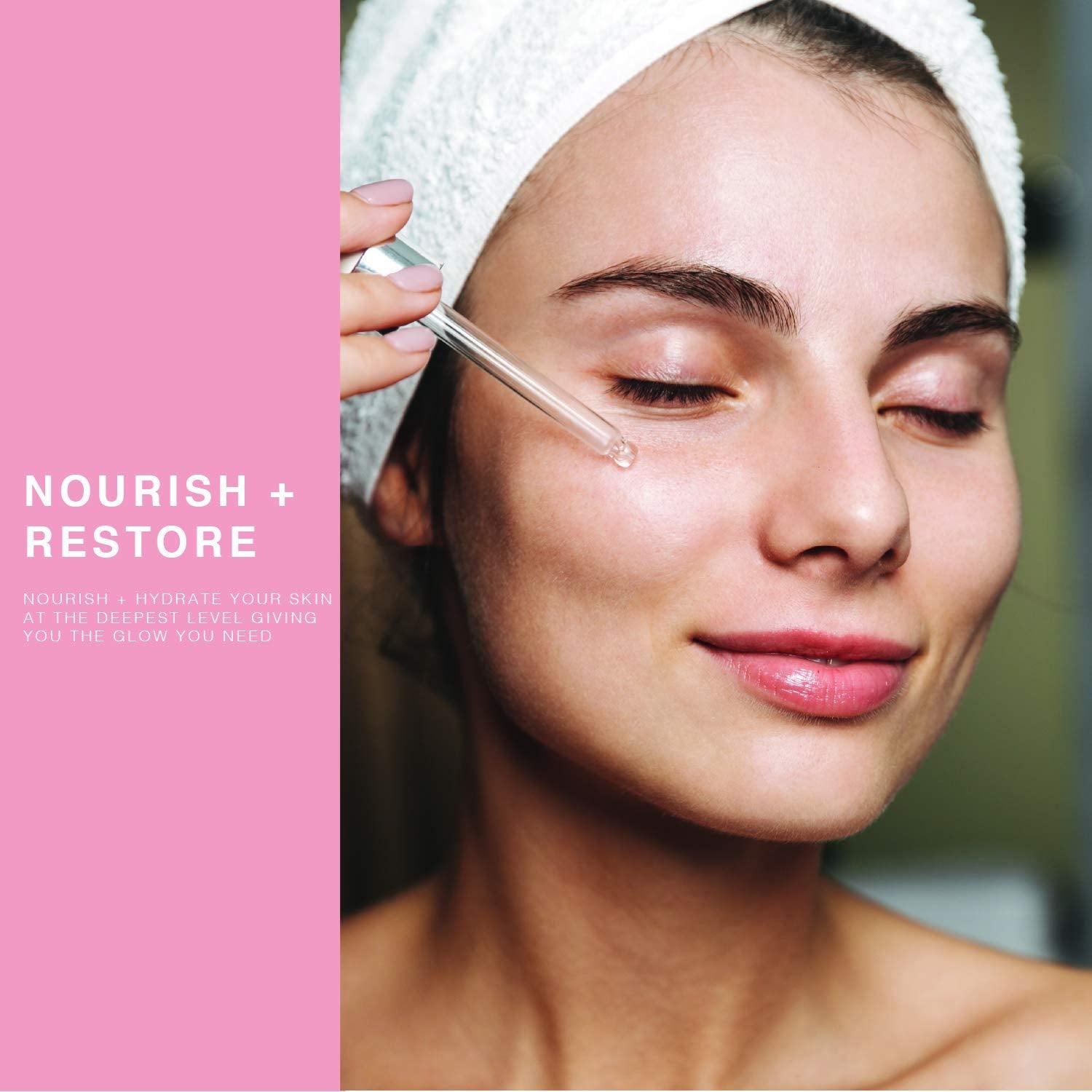 Provence Multi-Use Face, Body & Hair Oil - Hydrates Skin, Restores Shine - with Apricot, Coconut Oil & Vitamin E - 4 Fl Oz - Jazz Beauty