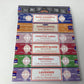 Incense Gift Set Nag Champa, Super Hit, Dragon'S Blood, Sandalwood, Patchouli, Lavender, Positive Vibes, 15 G - Jazz Beauty