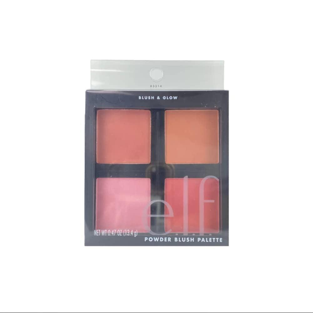 Cosmetics Powder Blush Palette, Four Blush Shades for Beautiful, Long-Lasting Pigment, Light - Jazz Beauty