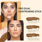 4 Colors Cream Contour Stick Makeup Kit Set Concealer Bronzer Stick Cream Contour Palette Contour Contouring Makeup Kit for Beginner Liquid Face Highlighter Makeup Stick Contorno Maquillaje 1+3 - Jazz Beauty
