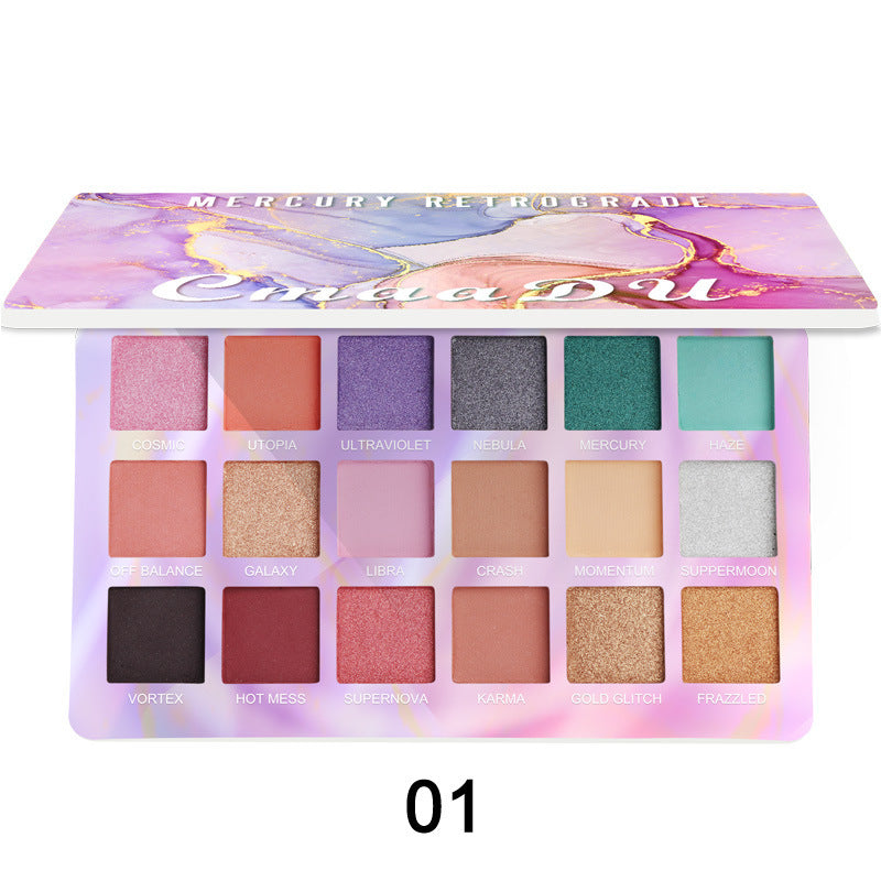 18 Colors EVA Glitter Eyeshadow Palette