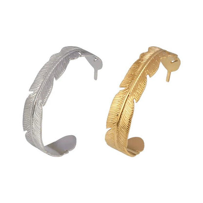 Women Stainless Steel Bracelets for Women Cuban Snake Bangle Bracelet Geometric Open Cuff Bracelet Punk Design Bracelet Jewelry - Jazz Beauty