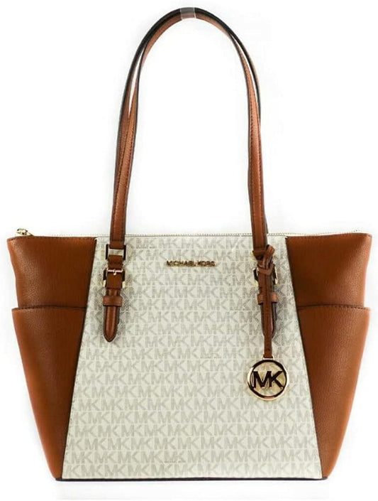 Charlotte Large Top Zip Tote - Jazz Beauty