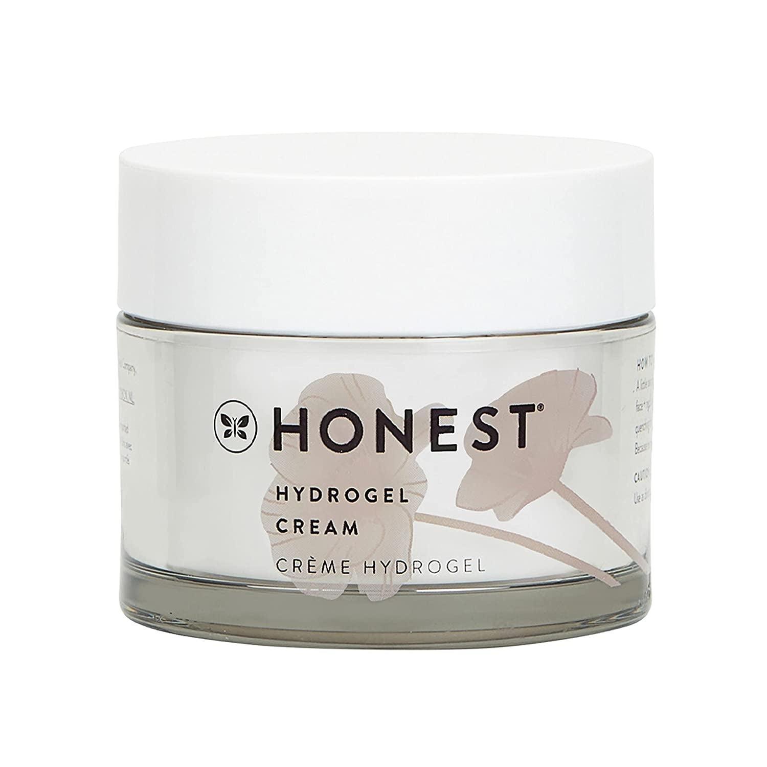 Hydrogel Cream with Hyaluronic Acid, Jojoba, + Squalane | Oil Free, Lightweight, Moisturizing | EWG Verified, Vegan + Cruelty Free | 1.7 Fl Oz - Jazz Beauty