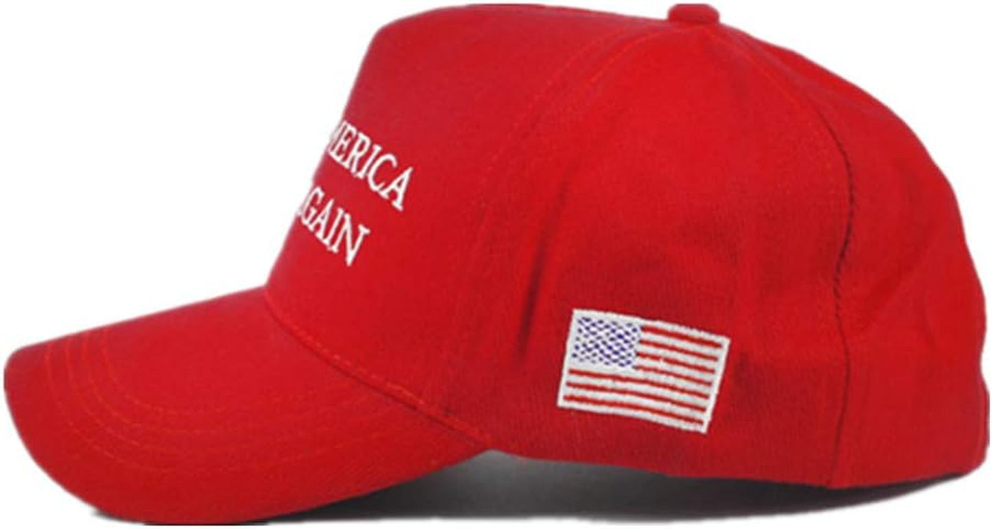 MAGA Hat 45-47 Make America Great Again Donald Trump with USA Flag Cap Adjustable 2024 Keep America Great Baseball Hat - Jazz Beauty