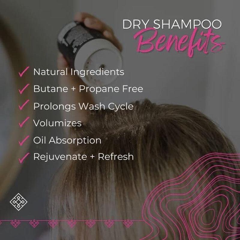 Dry Shampoo Powder, Magnolia and Peony - Fast-Absorbing - Volumizing Shampoo - Dry Shampoo for Oily Hair - Neutralizes Odor - Long-Lasting - Jazz Beauty