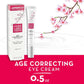 Age Correcting Eye Cream, Anti-Aging Super Hyaluronic Acid, Collagen & Caffeine Reduce Wrinkles, Dark Circles & under Eye Puffiness, Lift, Firm & Brighten Eyes, 0.5 Oz - Jazz Beauty