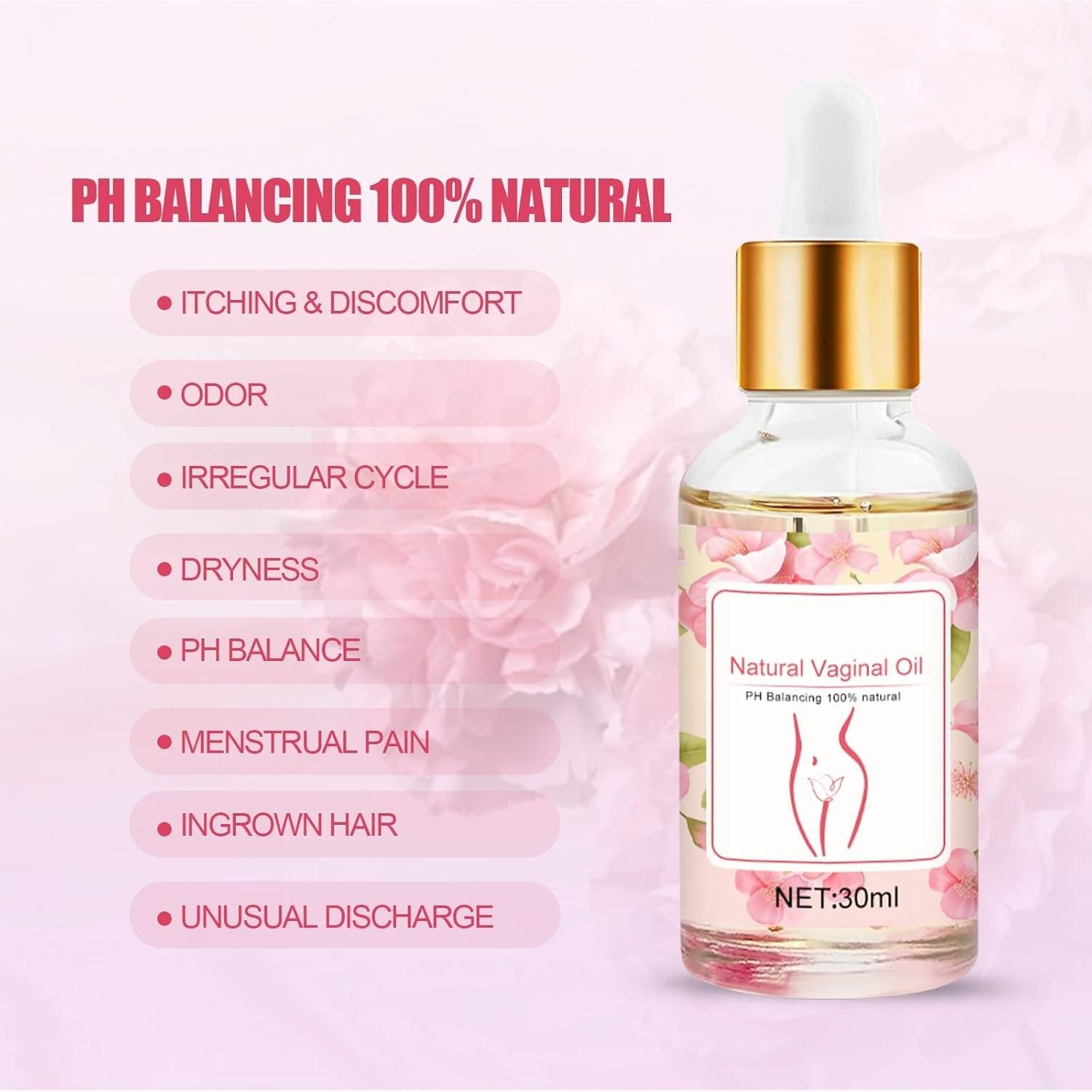 Ph Balance Yoni Essential Oil Eliminates Odor for Women, Female Privacy Care Rose Serum Deodorize Vagina Tighten Relieve Stress - Jazz Beauty