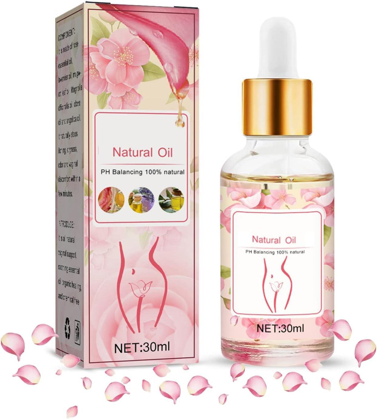 Ph Balance Yoni Essential Oil Eliminates Odor for Women, Female Privacy Care Rose Serum Deodorize Vagina Tighten Relieve Stress - Jazz Beauty