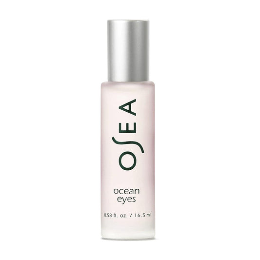 Ocean Eyes Age-Defying Eye Serum - for Dark Circles, Puffiness - Cooling Roller Ball Applicator - Hyaluronic Acid, Peptides - Clean Skincare - Vegan & Cruelty-Free Anti-Aging under Eye Treatment - Jazz Beauty