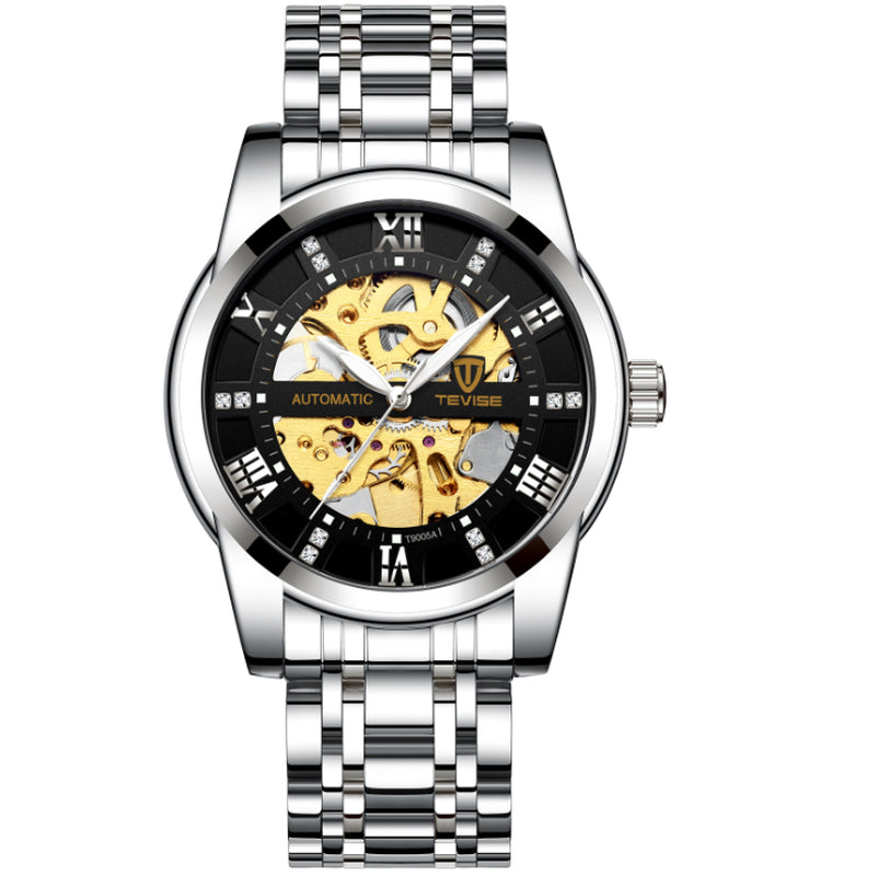 Men''S Fashion Watch Fashion Automatic Mechanical Watch Hollow Watch Watch Waterproof Men''S Watch - Jazz Beauty