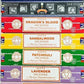 Incense Gift Set Nag Champa, Super Hit, Dragon'S Blood, Sandalwood, Patchouli, Lavender, Positive Vibes, 15 G - Jazz Beauty