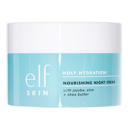 SKIN Holy Hydration! Nourishing Night Cream, Ultra-Hydrating Moisturizer, Infused with Shea Butter, Soothes Skin, 1.76 Oz (Packaging May Vary)