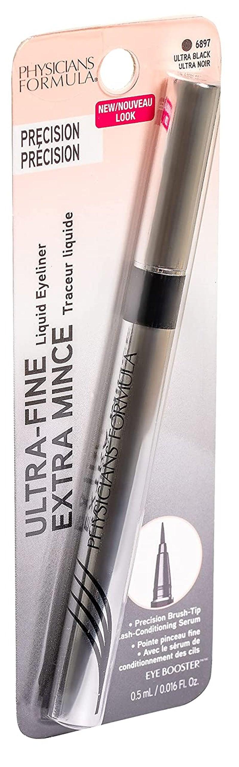 Eye Booster, Lash-Enhancing 2-In-1 Eyeliner Serum, Dermatologist Approved, Hypoallergenic, Cruelty-Free & Vegan - Ultra Black - Jazz Beauty