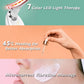 Red-Light-Therapy-For-Face and Neck, Red Light Therapy Wand, 7 Color Led Face Neck Massager for Skin Care, White - Jazz Beauty