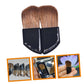 Travel Make up Brushes Set 2Pcs Makeup Blush Brush Angled Foundation Brush for Face